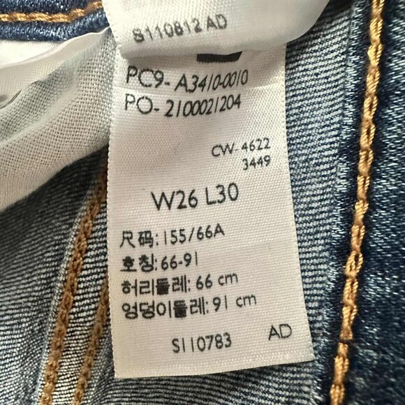 Levi's 726 High Rise Flare Women's Jeans - Picture 3 of 5